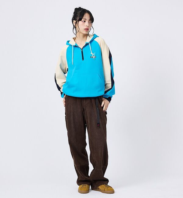 ABAHOUSE「【PUMA &times; SCYE / プーマ &times; サイ】HALF ZIP HOOD /」|スウェット・ジャージ|