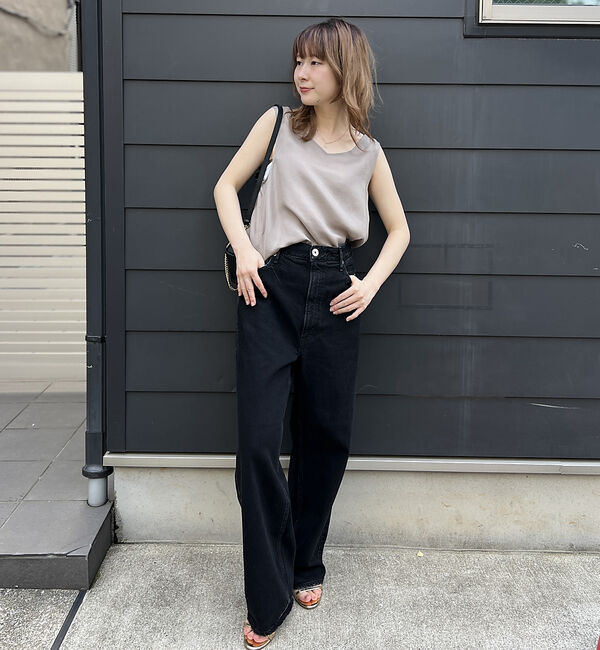 Rouge vif「【upper hights/アッパーハイツ】THE OLIVIA　リラックスワイ」|デニム|