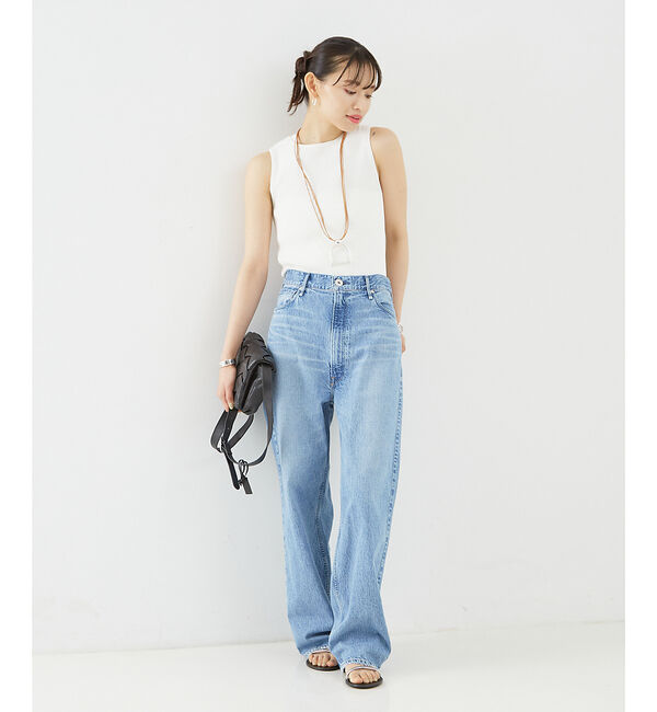 Rouge vif「【upper hights/アッパーハイツ】THE OLIVIA　リラックスワイ」|デニム|