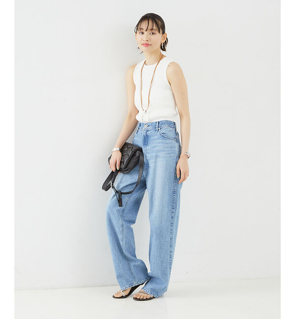 Rouge vif「【upper hights/アッパーハイツ】THE OLIVIA　リラックスワイ」|デニム|