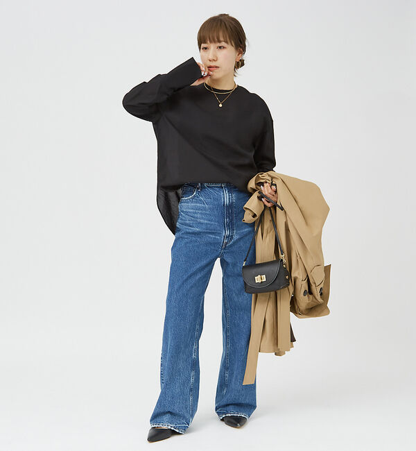 Rouge vif「【upper hights/アッパーハイツ】THE OLIVIA　リラックスワイ」|デニム|