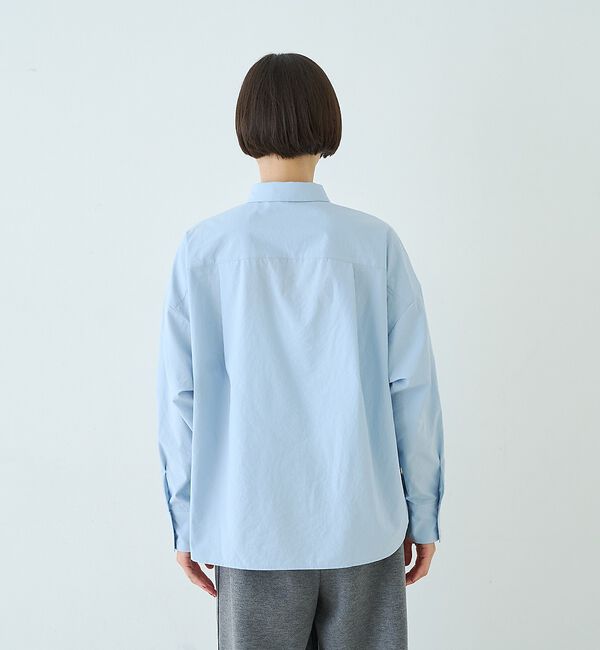 Rouge vif「ポリエステルコットンツイストシャツ」|シャツ・ブラウス|