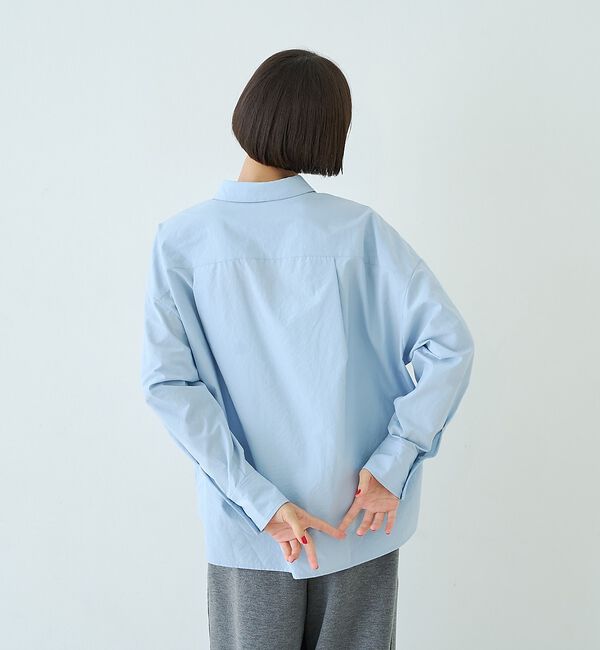 Rouge vif「ポリエステルコットンツイストシャツ」|シャツ・ブラウス|