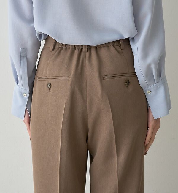qualite「タックストレートパンツ」|その他|