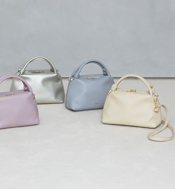 LOWELL things「【再入荷/新色追加】Muget/ダブルハンドルミニショルダーBAG【予約】」|ショルダー・メッセンジャー|