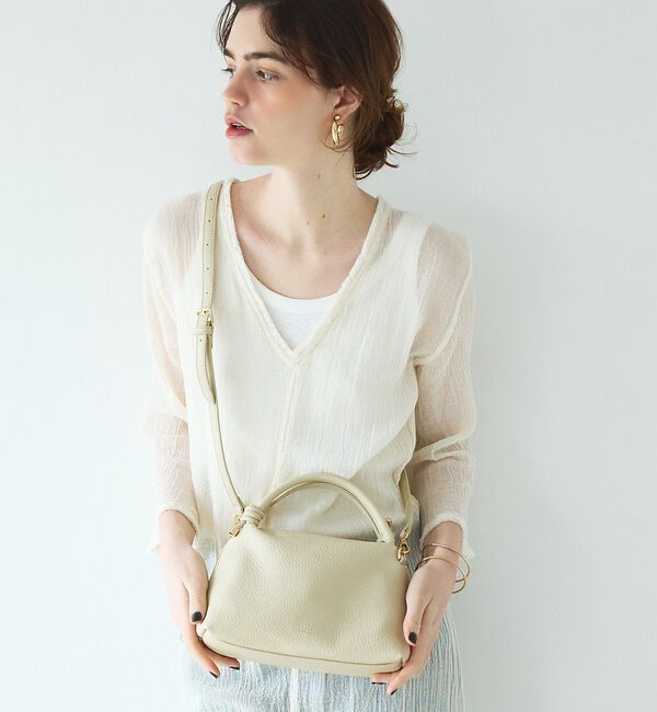 LOWELL things「【再入荷/新色追加】Muget/ダブルハンドルミニショルダーBAG【予約】」|ショルダー・メッセンジャー|