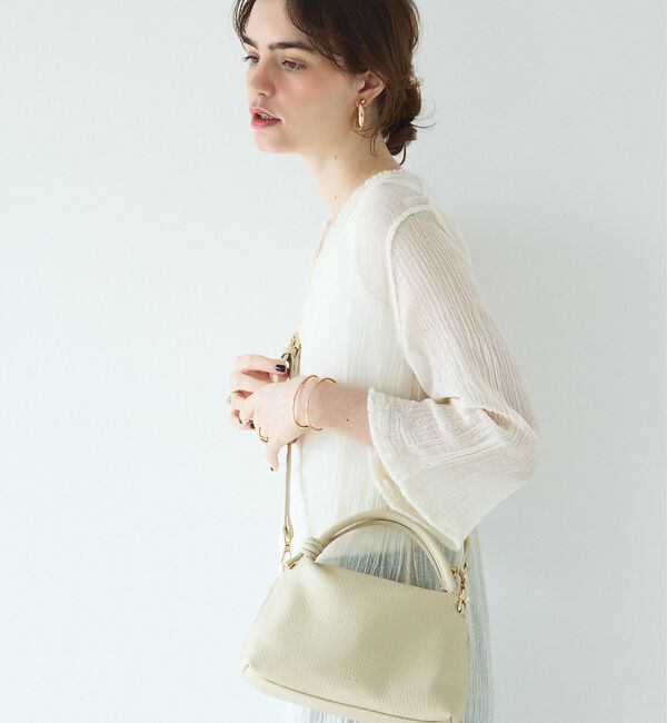 LOWELL things「【再入荷/新色追加】Muget/ダブルハンドルミニショルダーBAG【予約】」|ショルダー・メッセンジャー|
