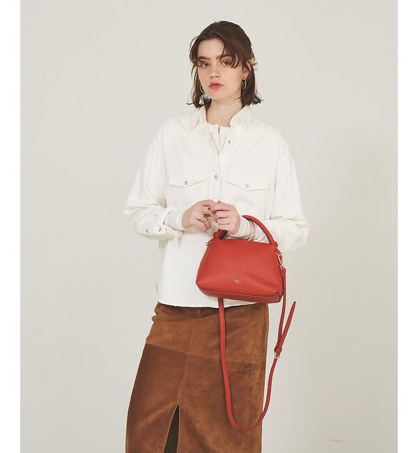 LOWELL things「【再入荷/新色追加】Muget/ダブルハンドルミニショルダーBAG【予約】」|ショルダー・メッセンジャー|