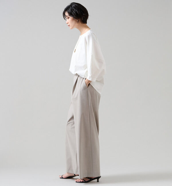 Liesse「ドルマンポンチトップス」|Tシャツ・カットソー|