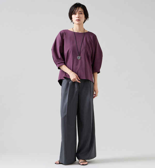 Liesse「ドルマンポンチトップス」|Tシャツ・カットソー|