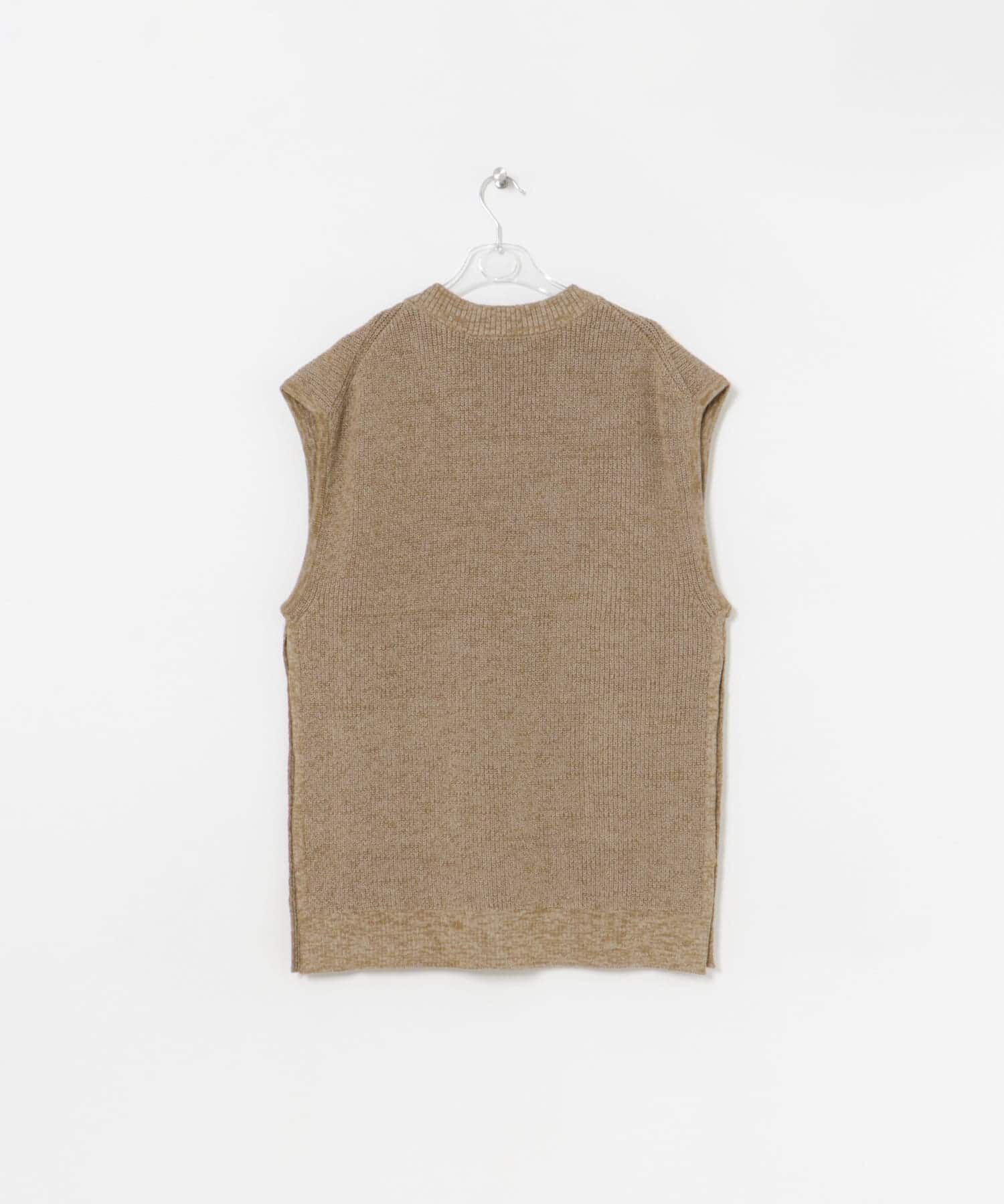 LAATO「pocketed knit vest」|ニット・セーター|