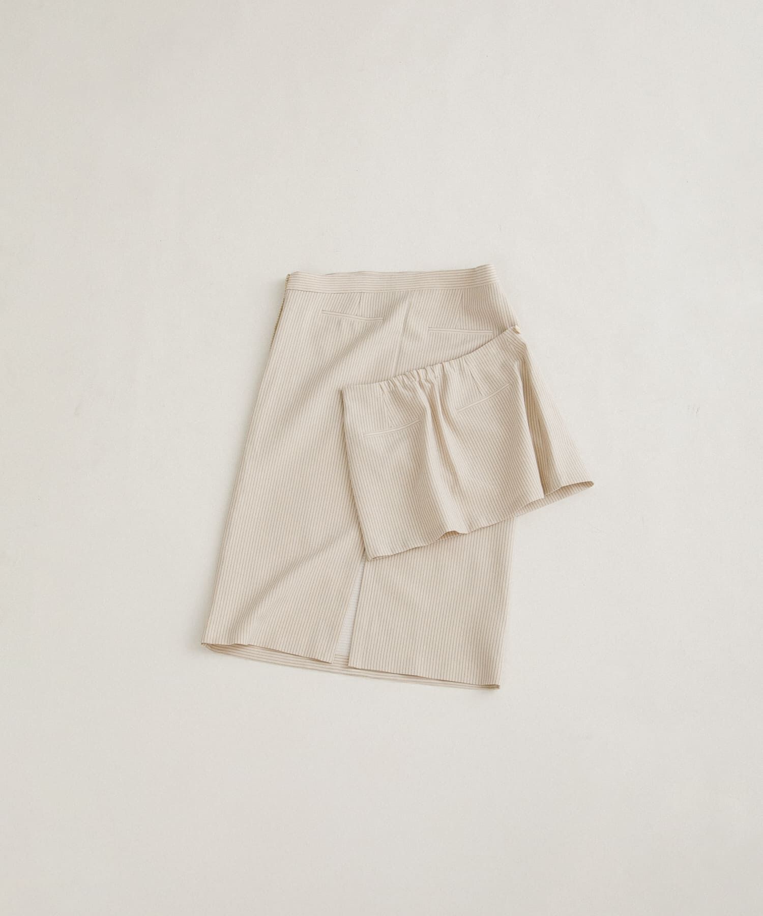 LAATO「stripe midi skirt」|スカート|