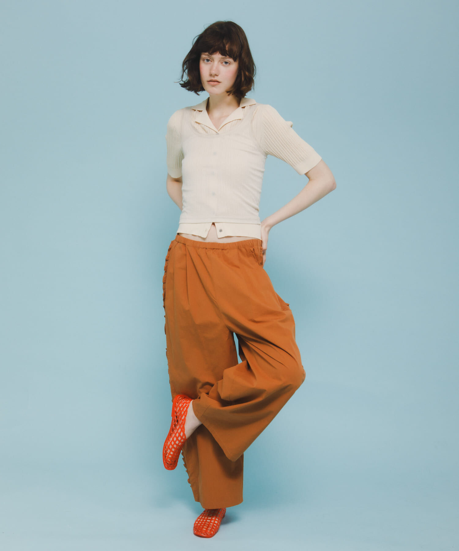 LAATO「knit polo cardigan」|ニット・セーター|
