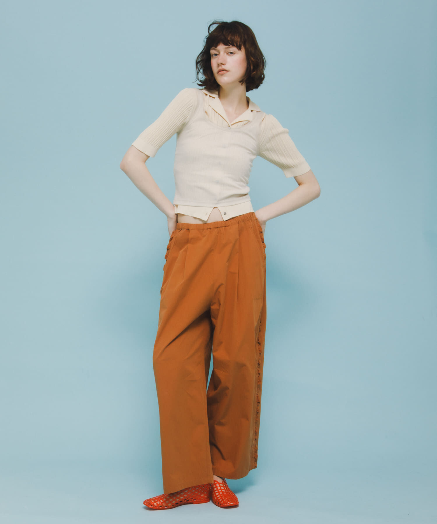 LAATO「knit polo cardigan」|ニット・セーター|