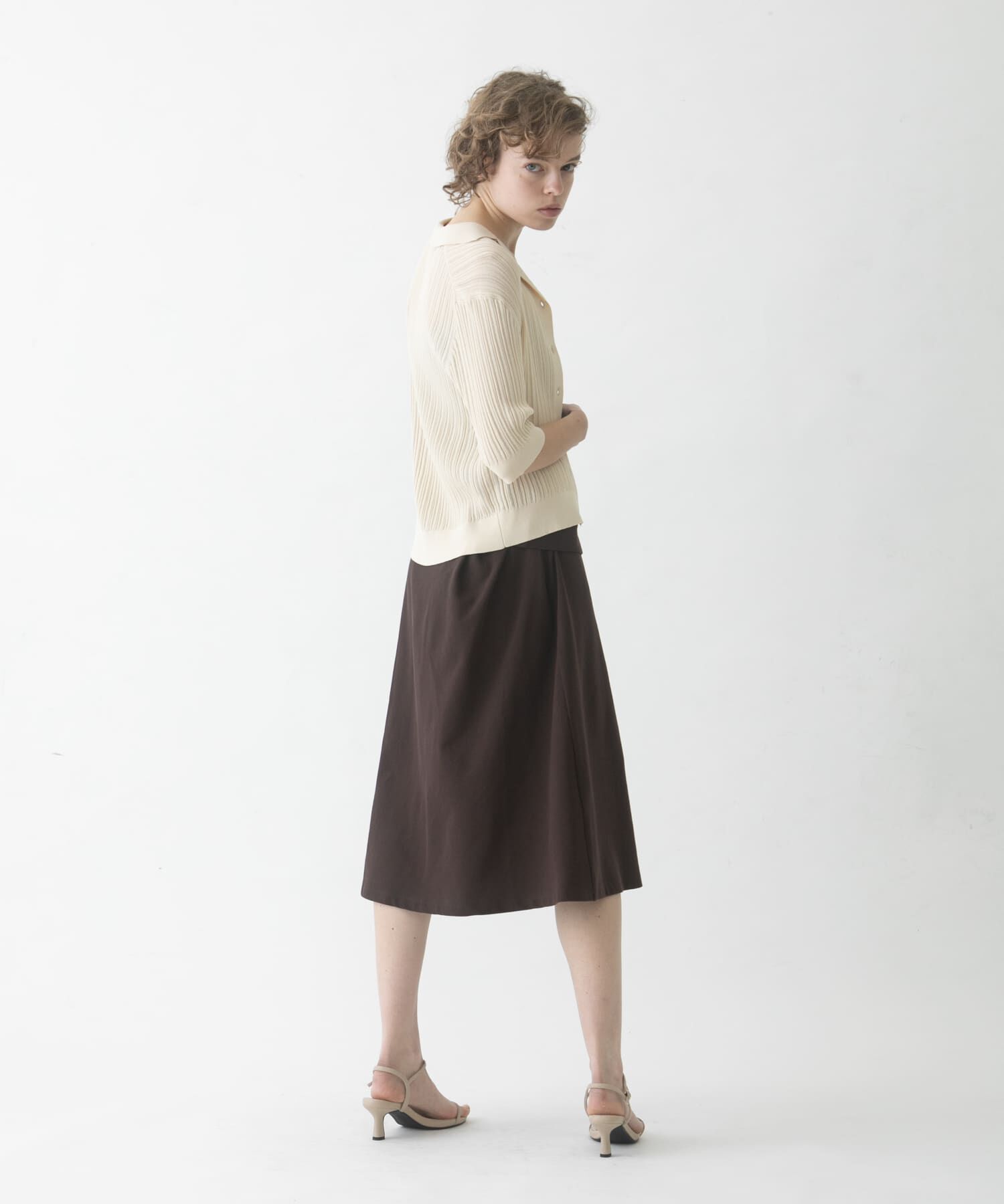 LAATO「knit polo cardigan」|ニット・セーター|