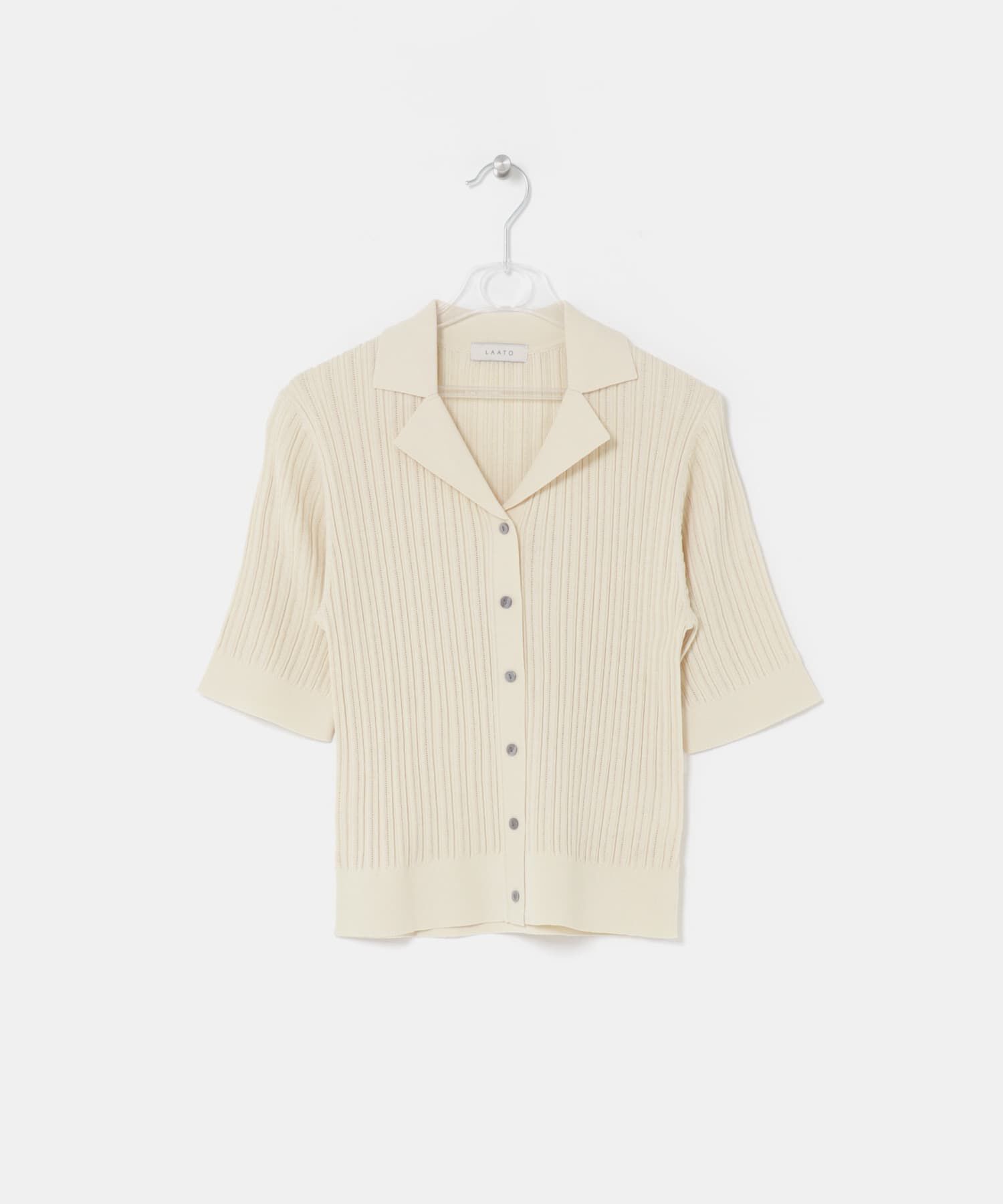 LAATO「knit polo cardigan」|ニット・セーター|