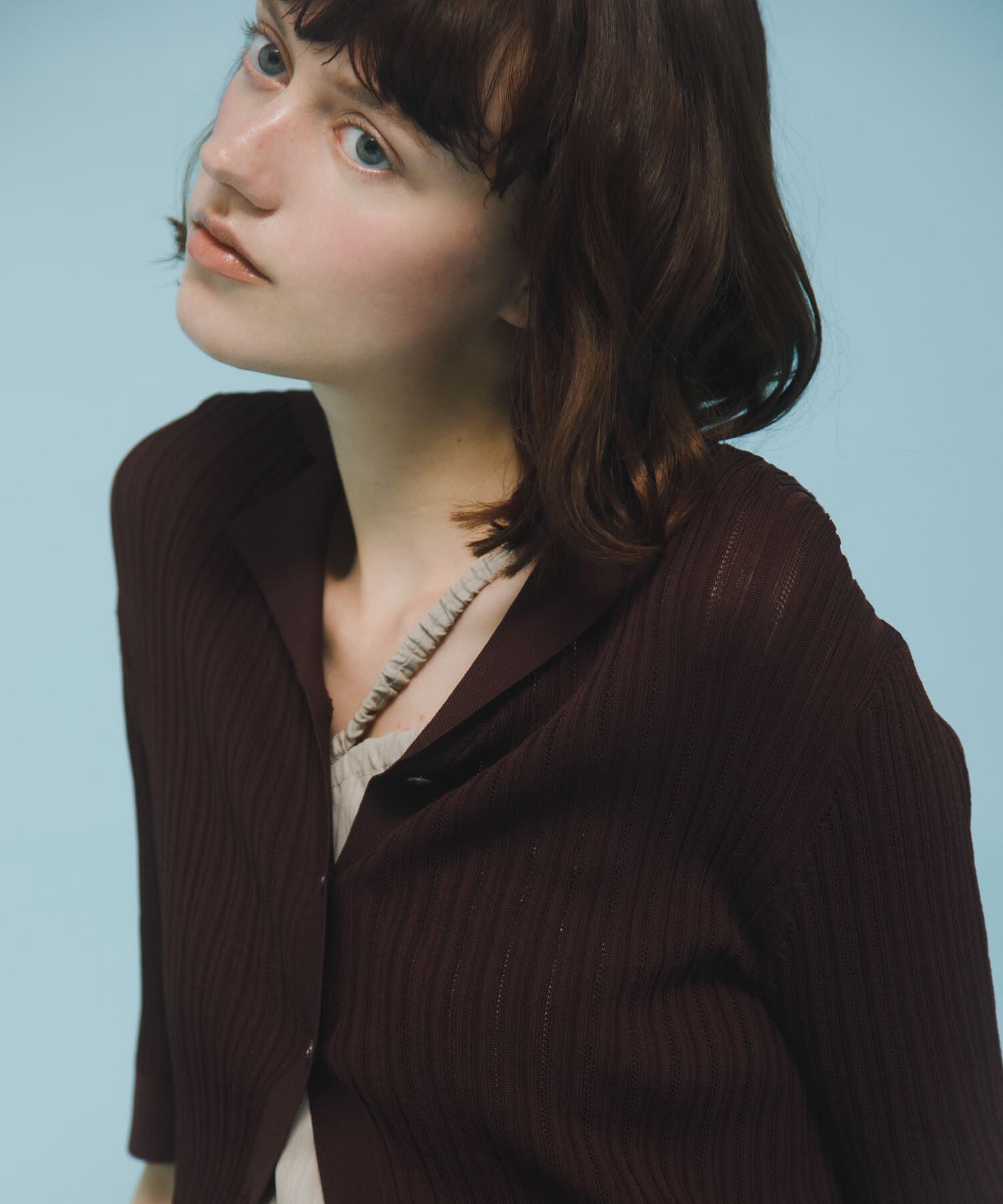 LAATO「knit polo cardigan」|ニット・セーター|