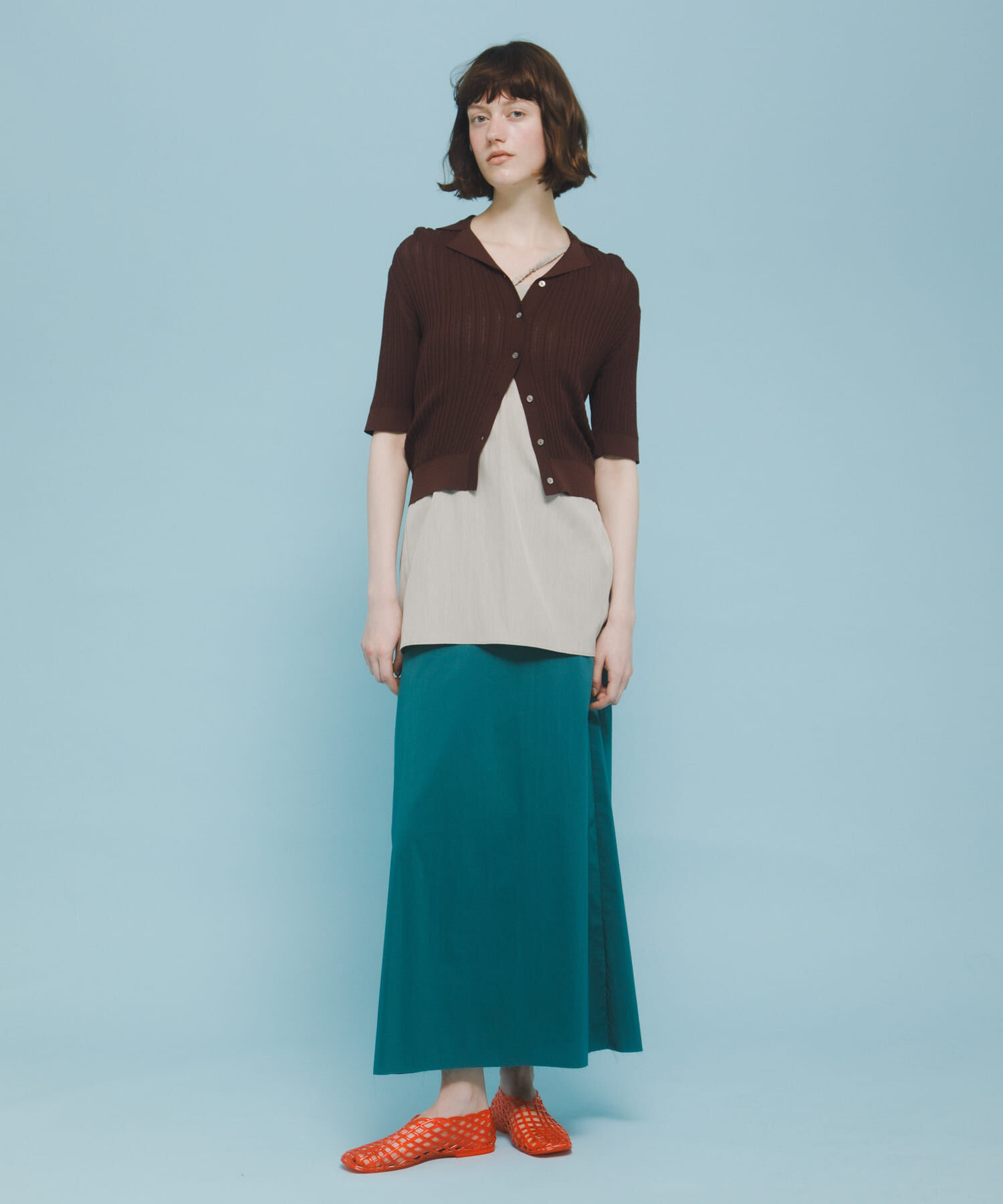 LAATO「knit polo cardigan」|ニット・セーター|