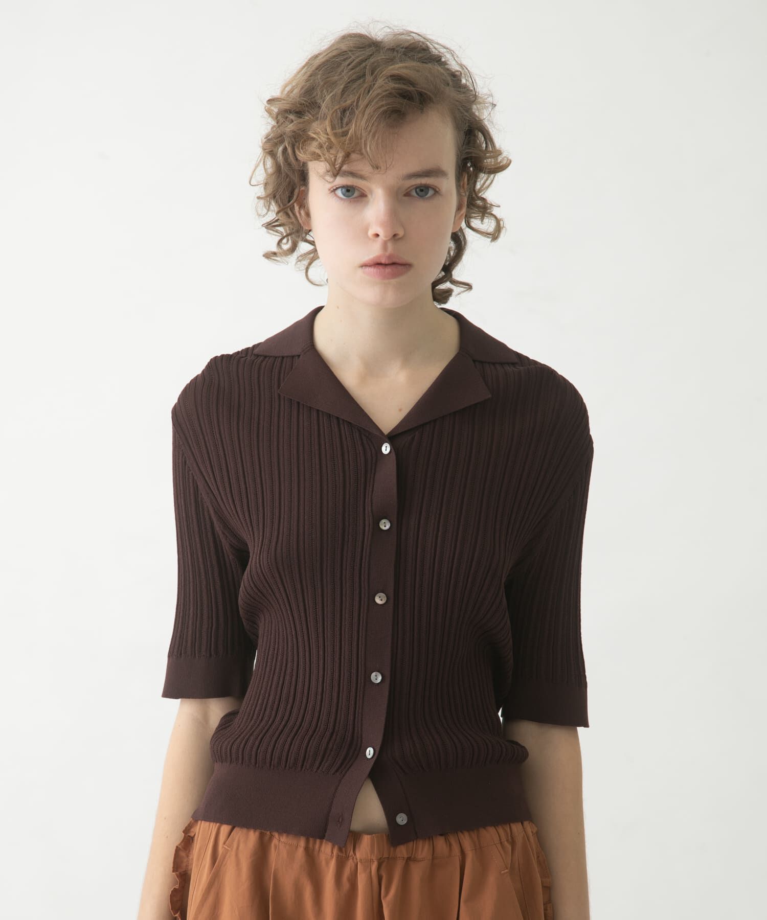 LAATO「knit polo cardigan」|ニット・セーター|