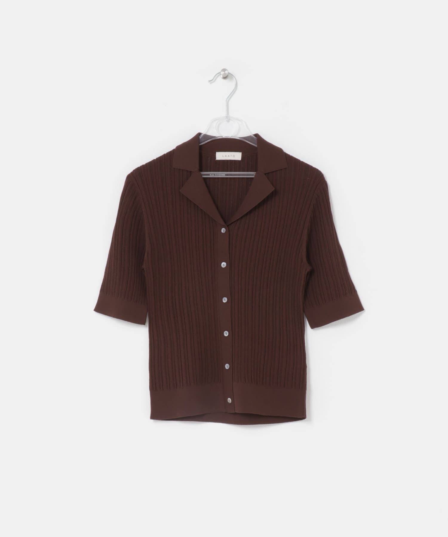 LAATO「knit polo cardigan」|ニット・セーター|