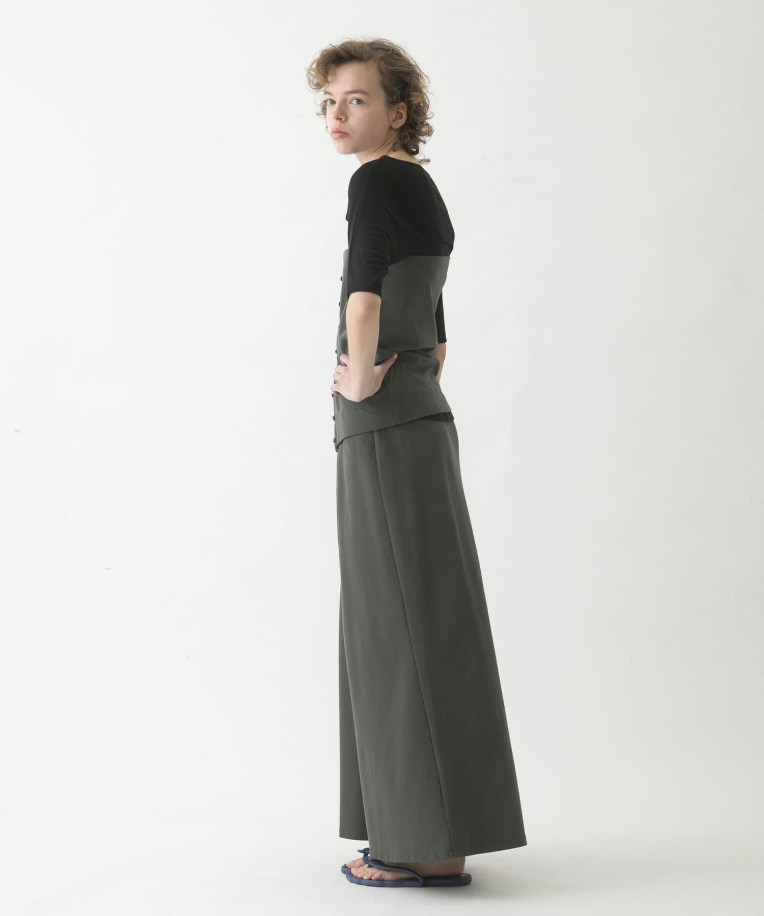 LAATO「flare long  skirt  set」|スカート|