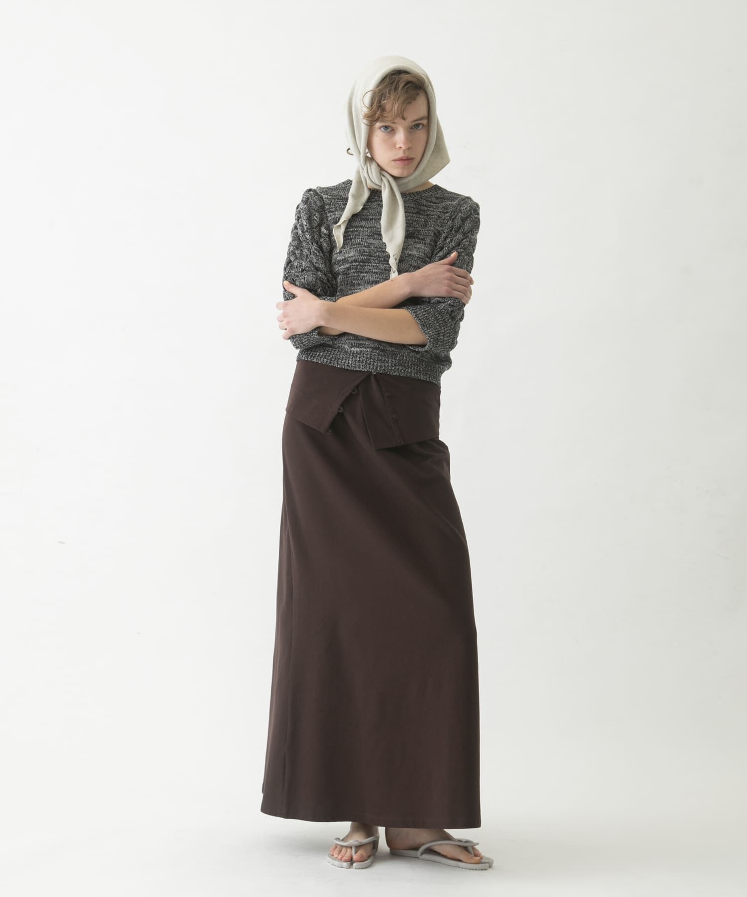 LAATO「flare long  skirt  set」|スカート|