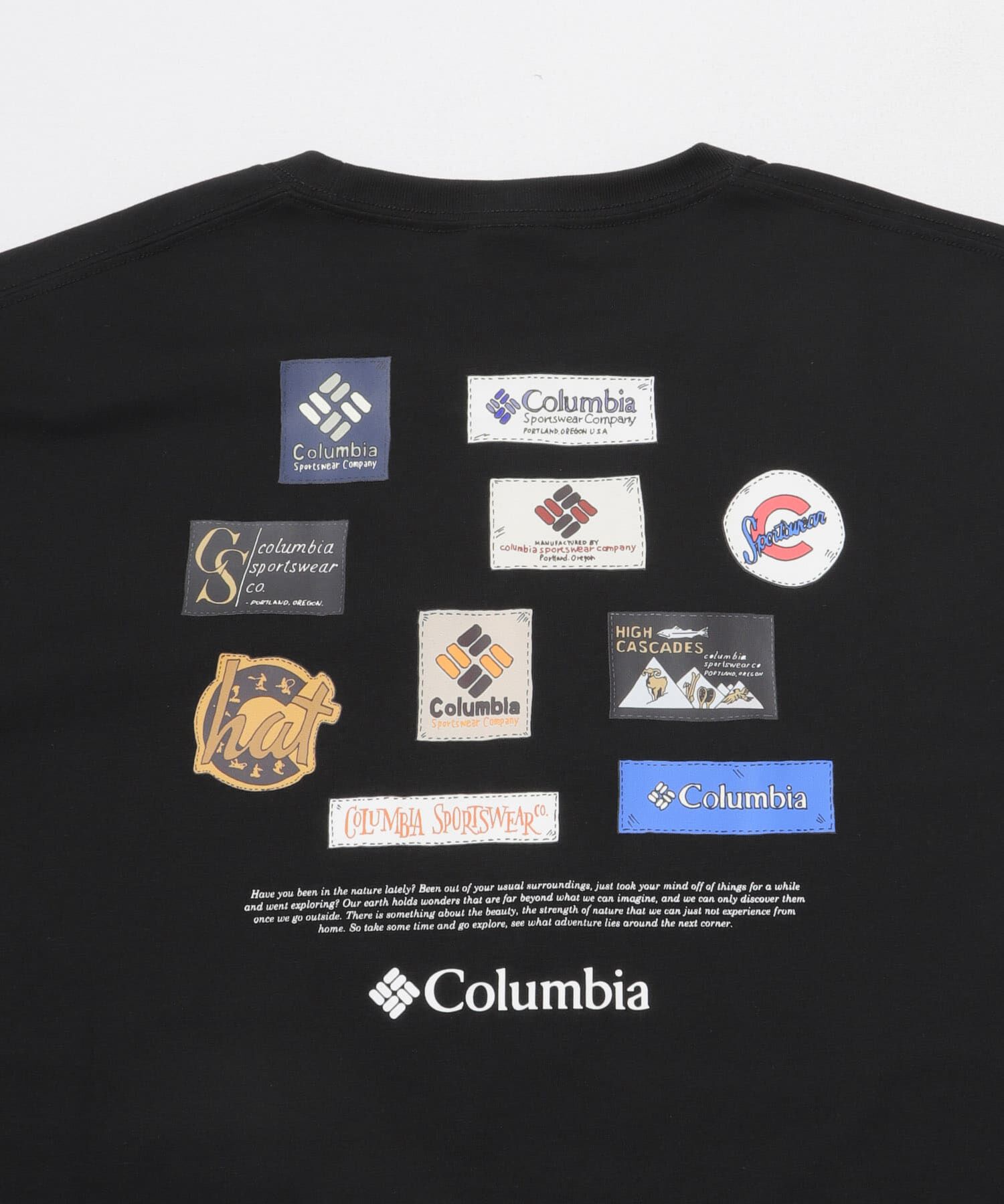 URBAN RESEARCH DOORS「Columbia　スタックブルックグラフィック ショートスリーブTシャツ」|Tシャツ・カットソー|