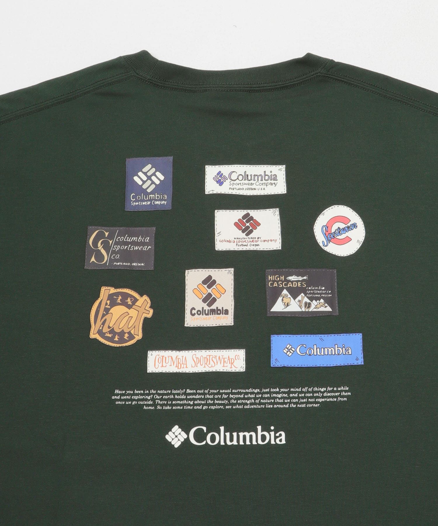 URBAN RESEARCH DOORS「Columbia　スタックブルックグラフィック ショートスリーブTシャツ」|Tシャツ・カットソー|