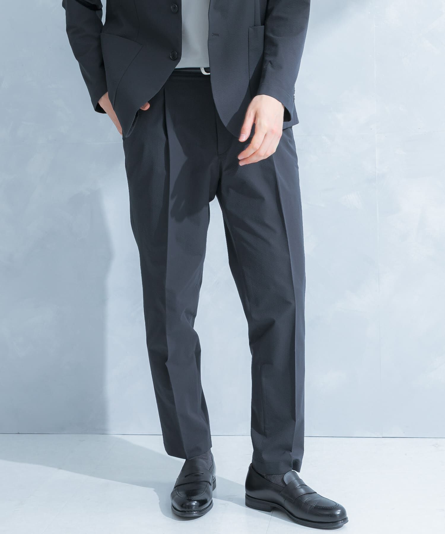 URBAN RESEARCH DOORS「LIFE STYLE TAILOR　シアサッカーストレッチパンツ」|その他|