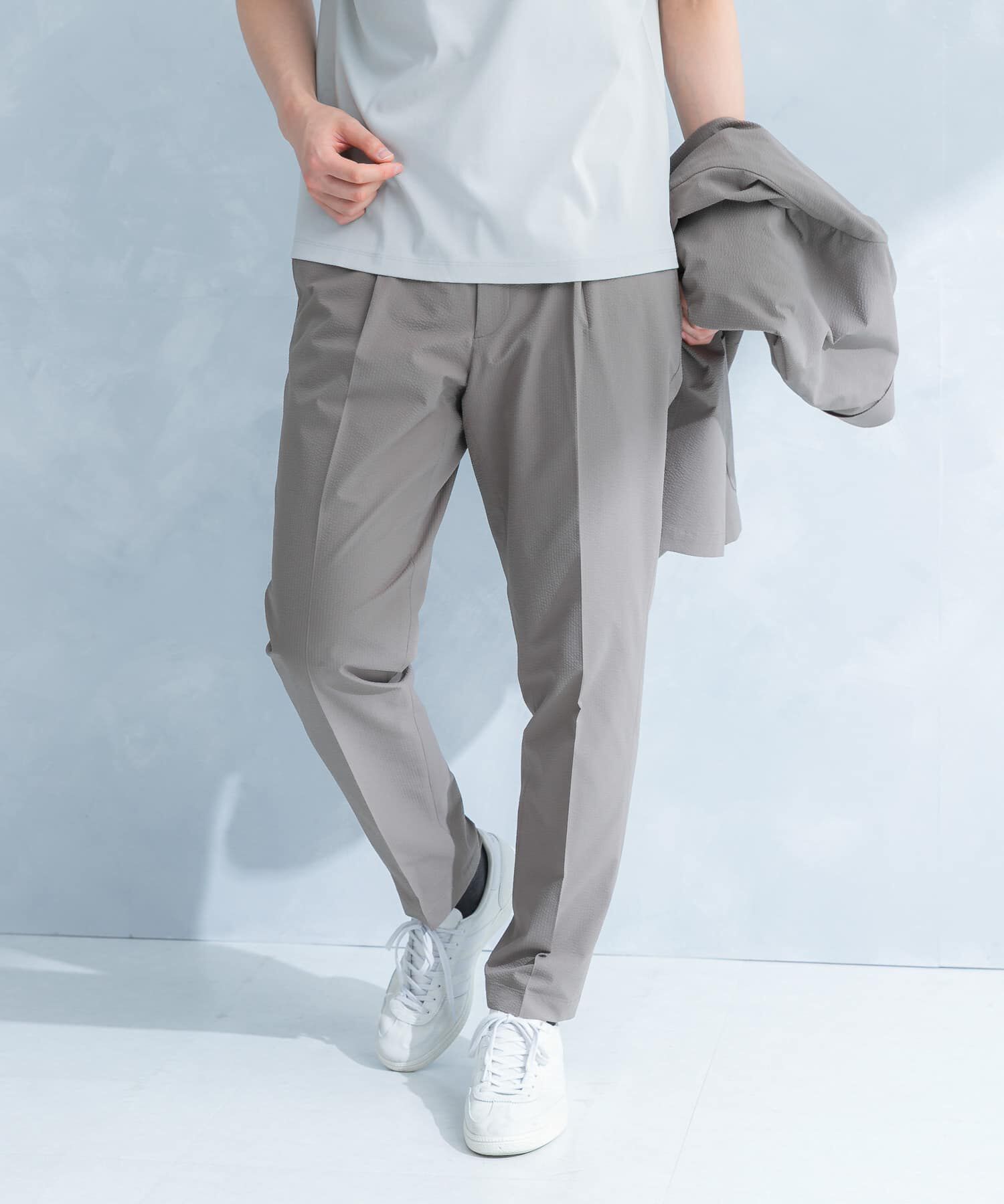URBAN RESEARCH DOORS「LIFE STYLE TAILOR　シアサッカーストレッチパンツ」|その他|