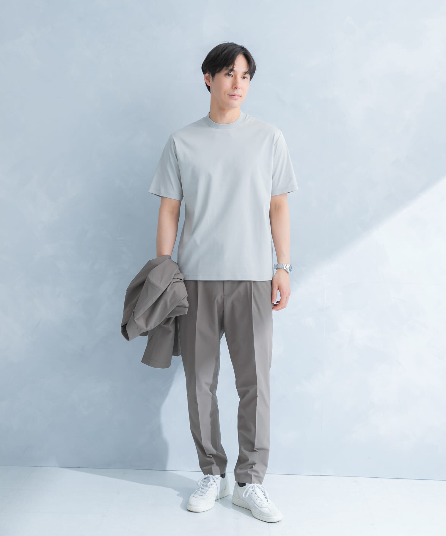 URBAN RESEARCH DOORS「LIFE STYLE TAILOR　シアサッカーストレッチパンツ」|その他|