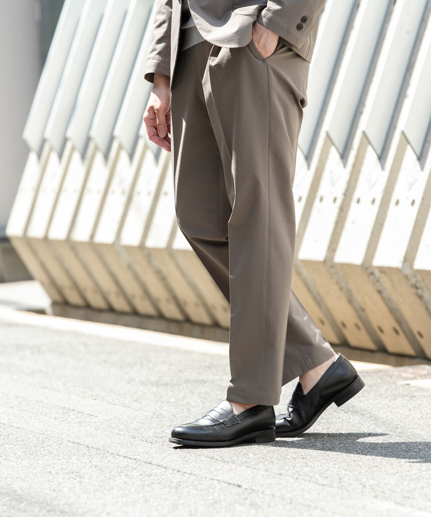 URBAN RESEARCH DOORS「LIFE STYLE TAILOR　シアサッカーストレッチパンツ」|その他|
