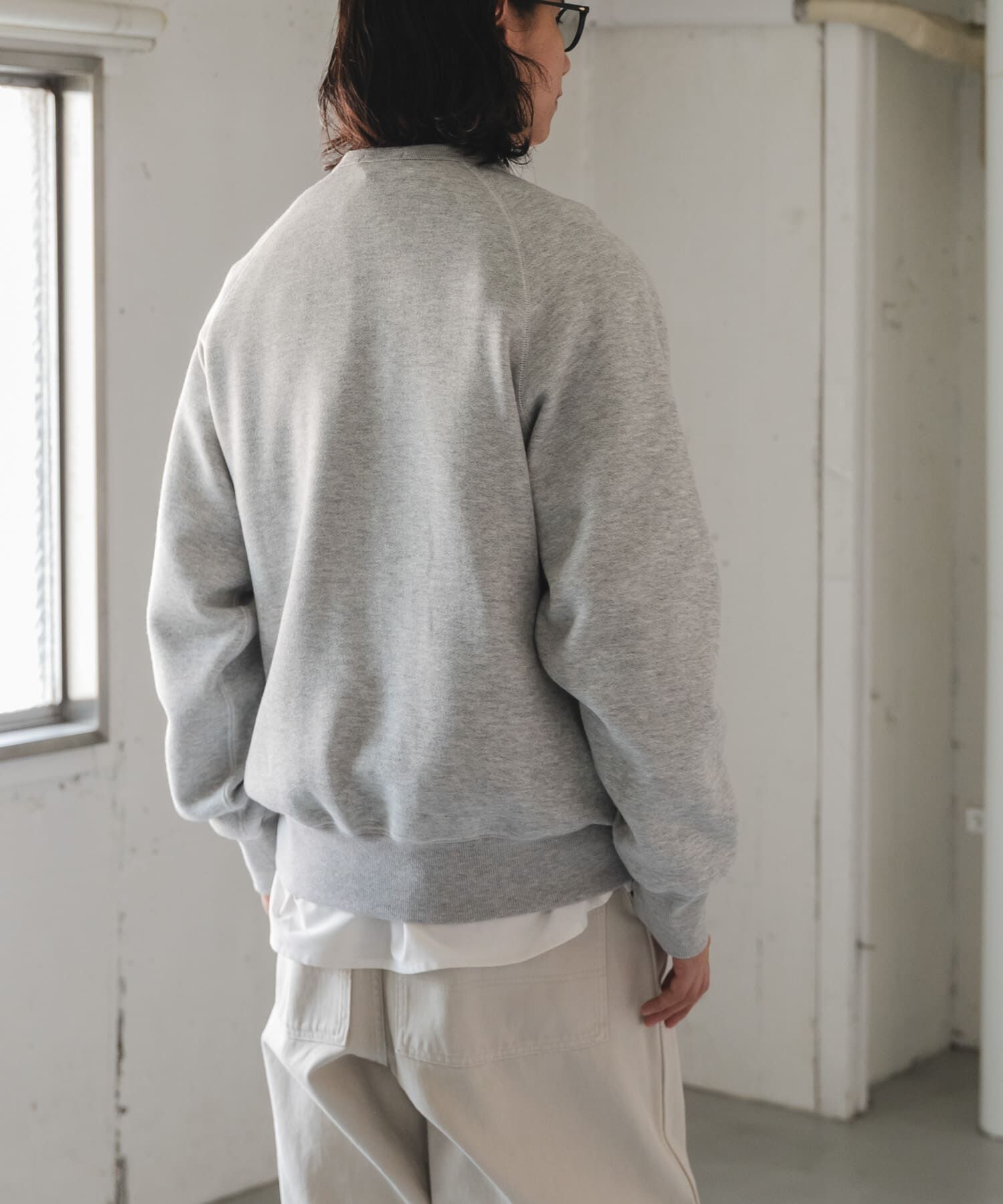 URBAN RESEARCH DOORS「FORK&SPOON　アムンゼンクルーネックスウェット」|スウェット・ジャージ|