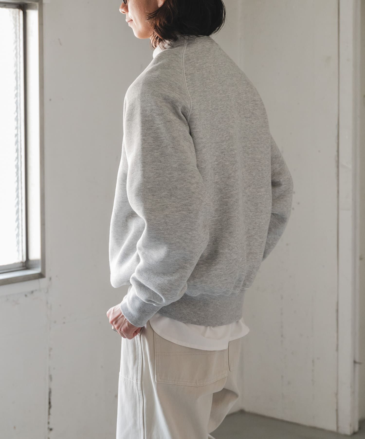 URBAN RESEARCH DOORS「FORK&SPOON　アムンゼンクルーネックスウェット」|スウェット・ジャージ|