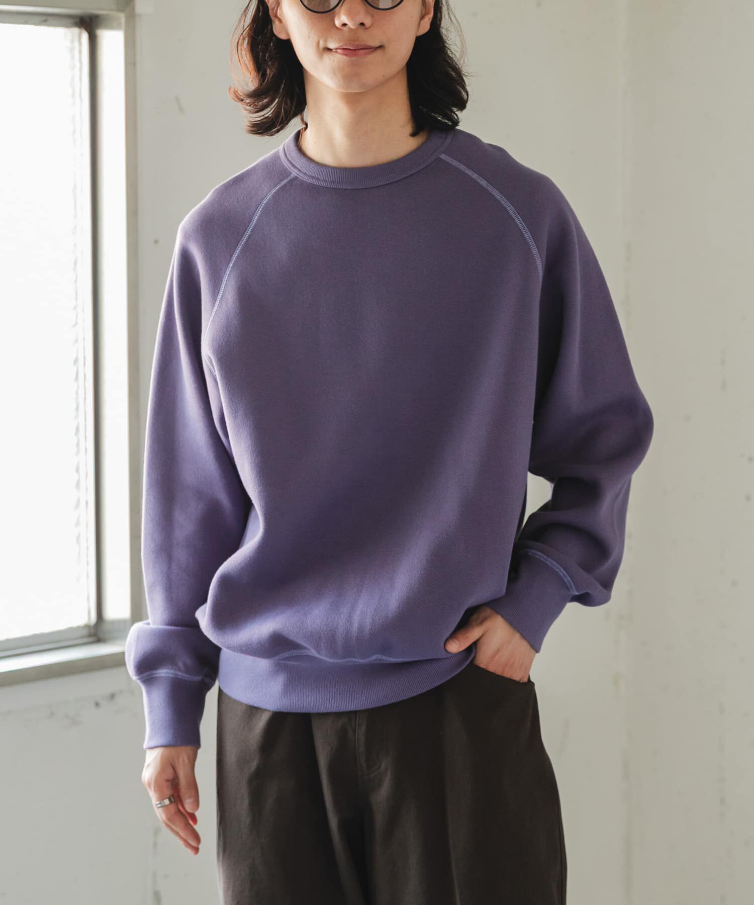 URBAN RESEARCH DOORS「FORK&SPOON　アムンゼンクルーネックスウェット」|スウェット・ジャージ|