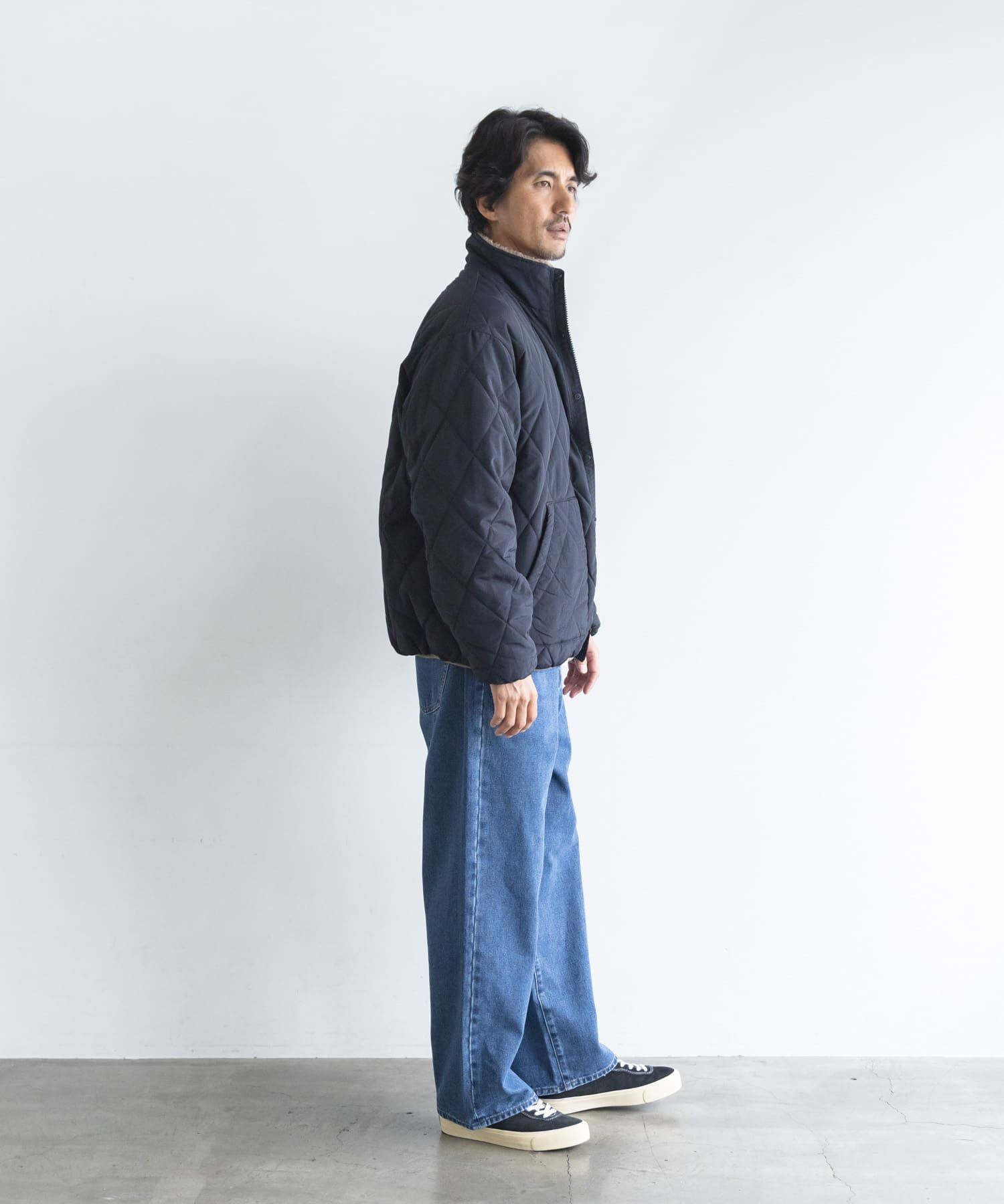 Sonny Label 「撥水リバーシブルスタンドブルゾン」|ブルゾン・スタジャン|