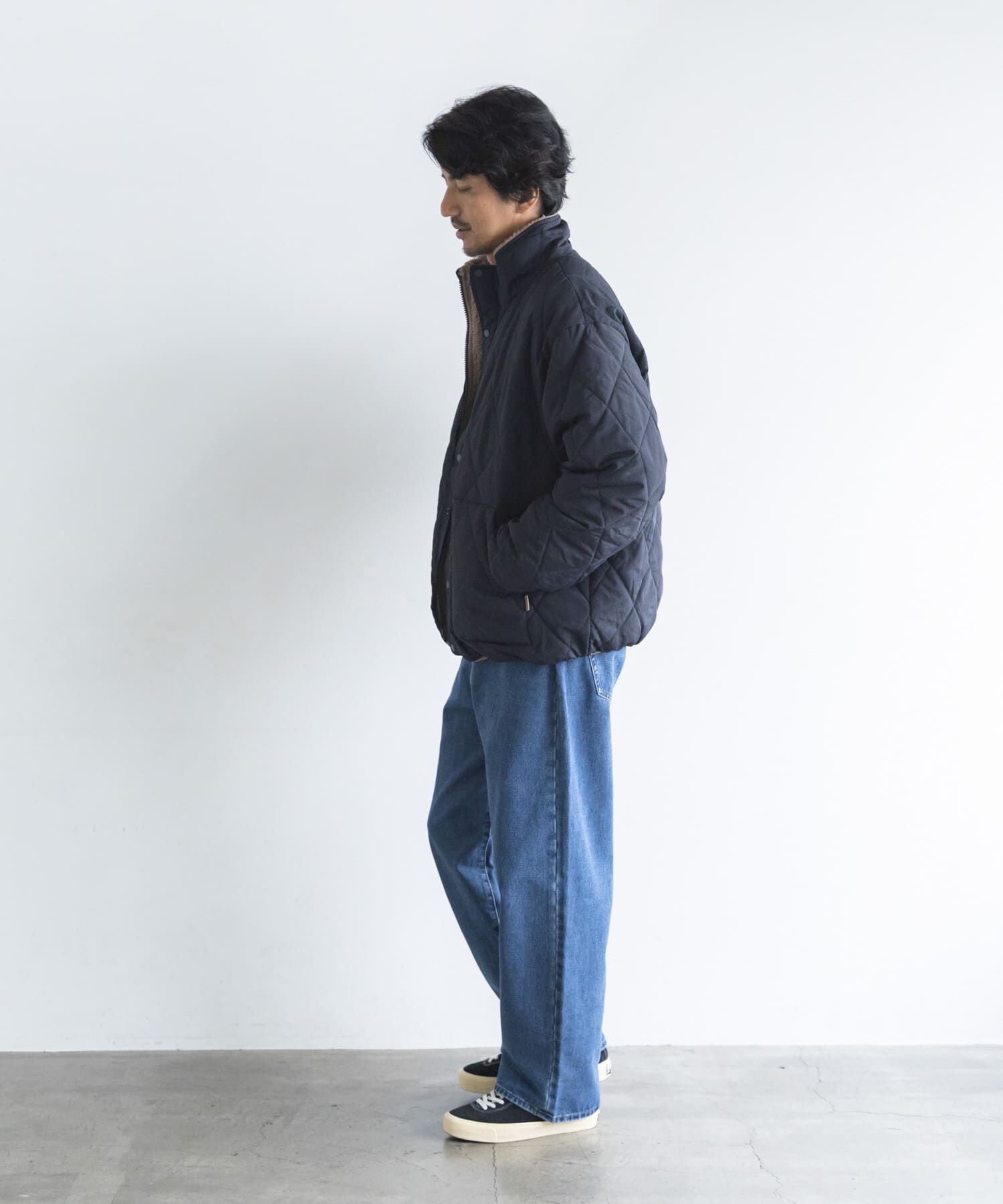 Sonny Label 「撥水リバーシブルスタンドブルゾン」|ブルゾン・スタジャン|