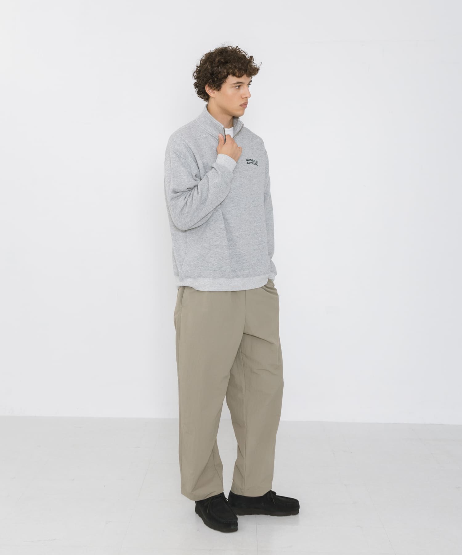 Sonny Label 「『別注』Russell Athletic&times;Sonny Label　ハーフジップスウェットプルオーバー」|スウェット・ジャージ|