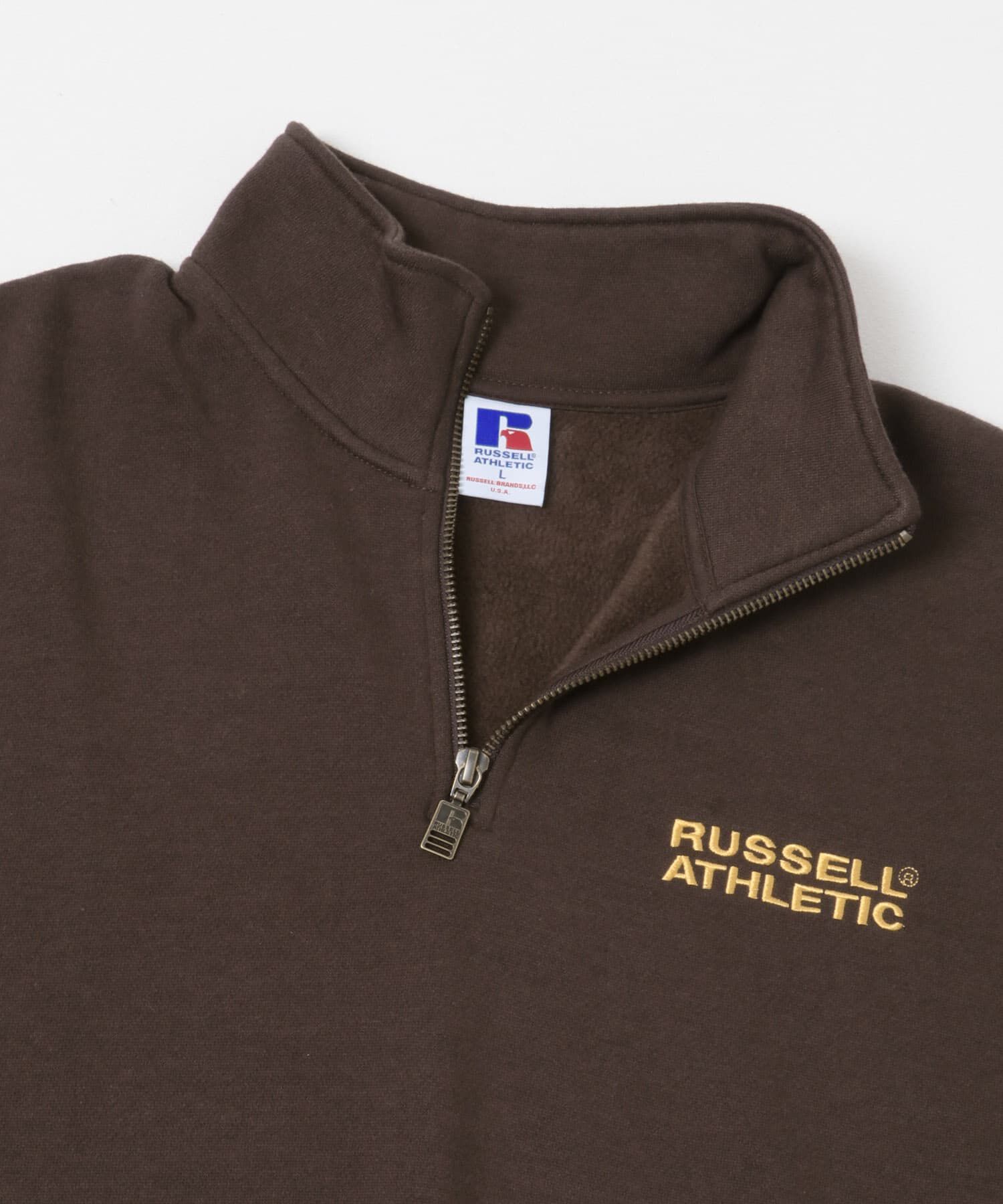 Sonny Label 「『別注』Russell Athletic&times;Sonny Label　ハーフジップスウェットプルオーバー」|スウェット・ジャージ|
