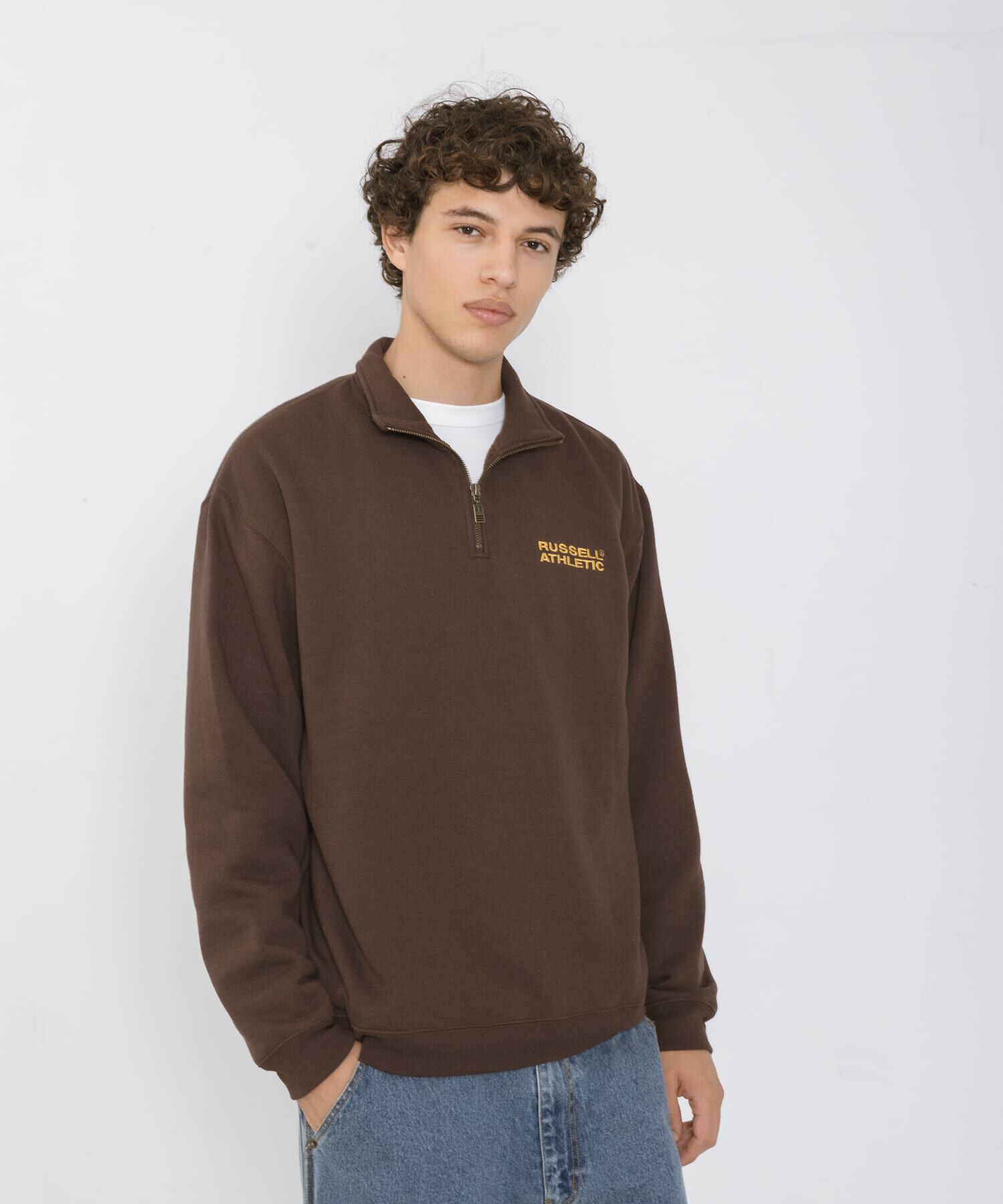 Sonny Label 「『別注』Russell Athletic&times;Sonny Label　ハーフジップスウェットプルオーバー」|スウェット・ジャージ|