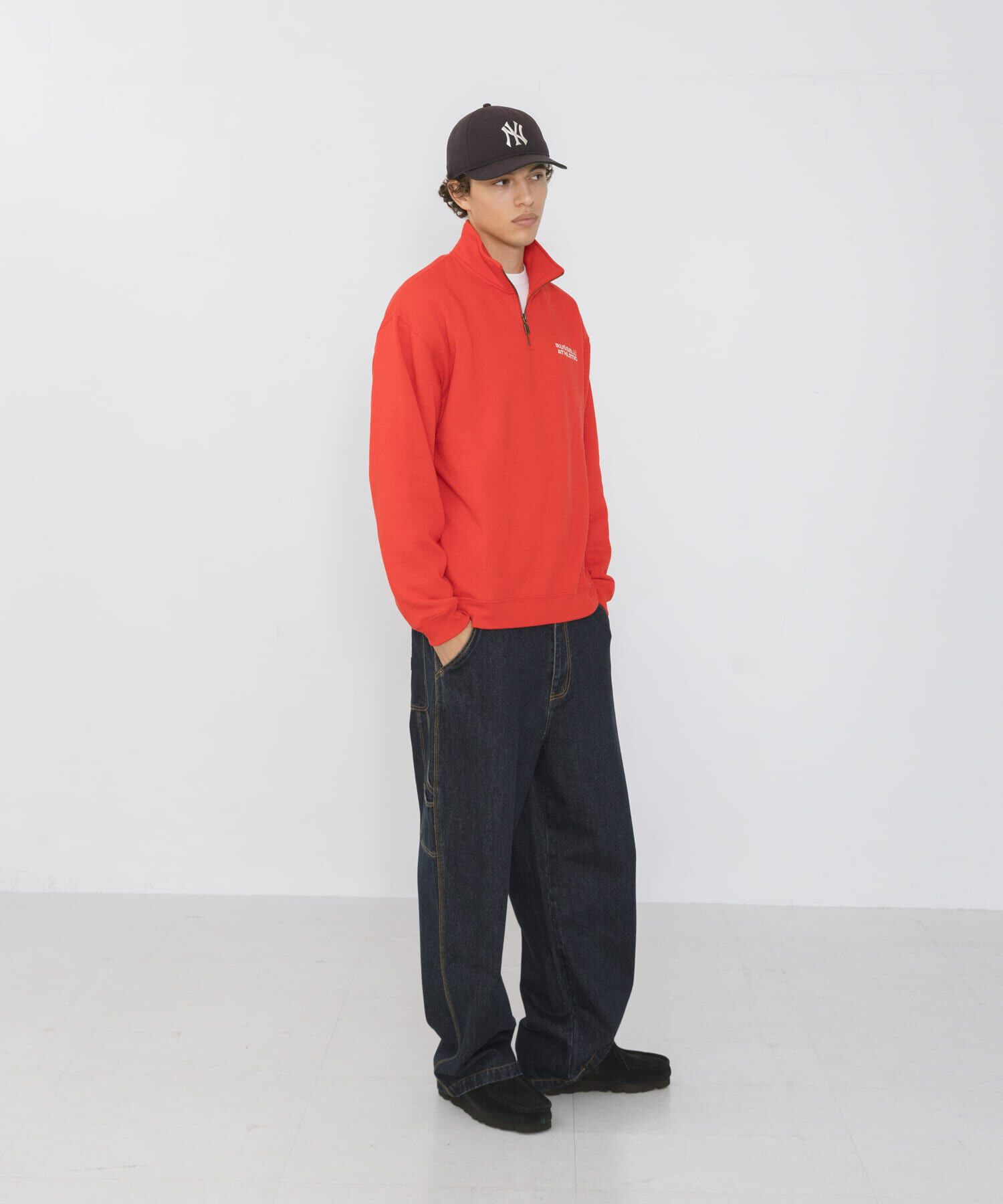 Sonny Label 「『別注』Russell Athletic&times;Sonny Label　ハーフジップスウェットプルオーバー」|スウェット・ジャージ|