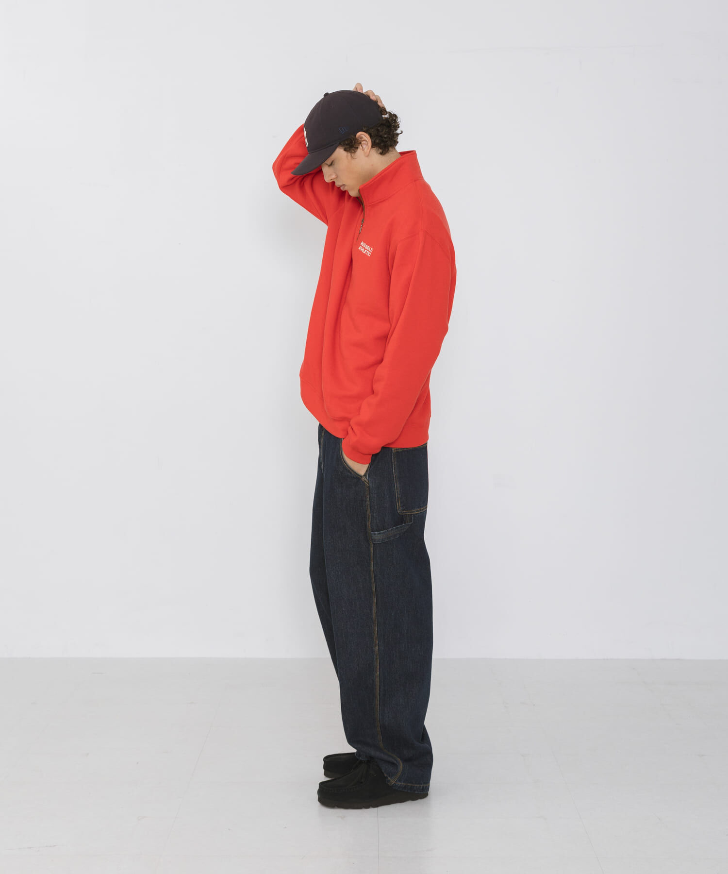 Sonny Label 「『別注』Russell Athletic&times;Sonny Label　ハーフジップスウェットプルオーバー」|スウェット・ジャージ|