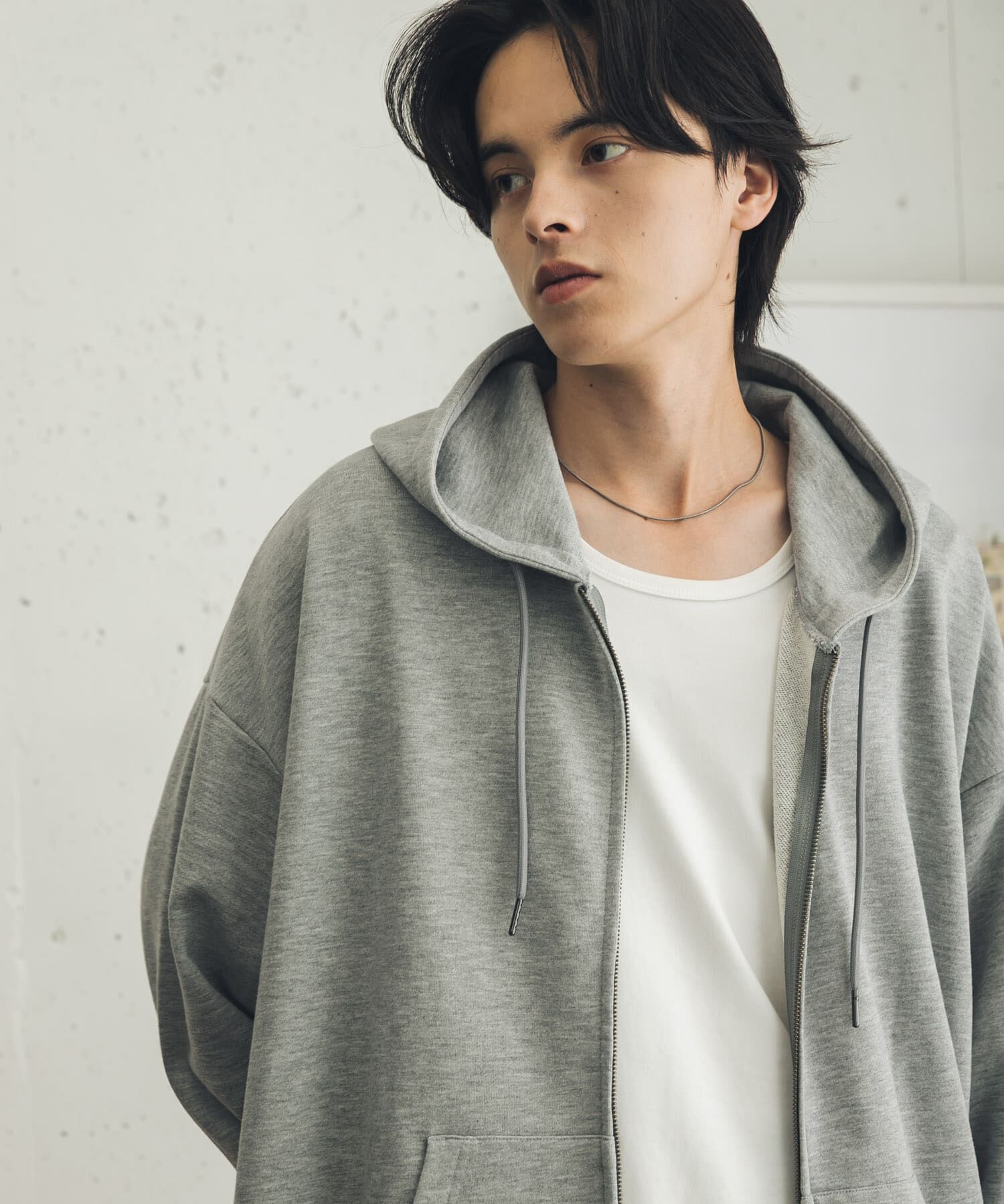 SENSE OF PLACE by URBAN RESEARCH「ドローコードWZIPパーカー」|パーカー|