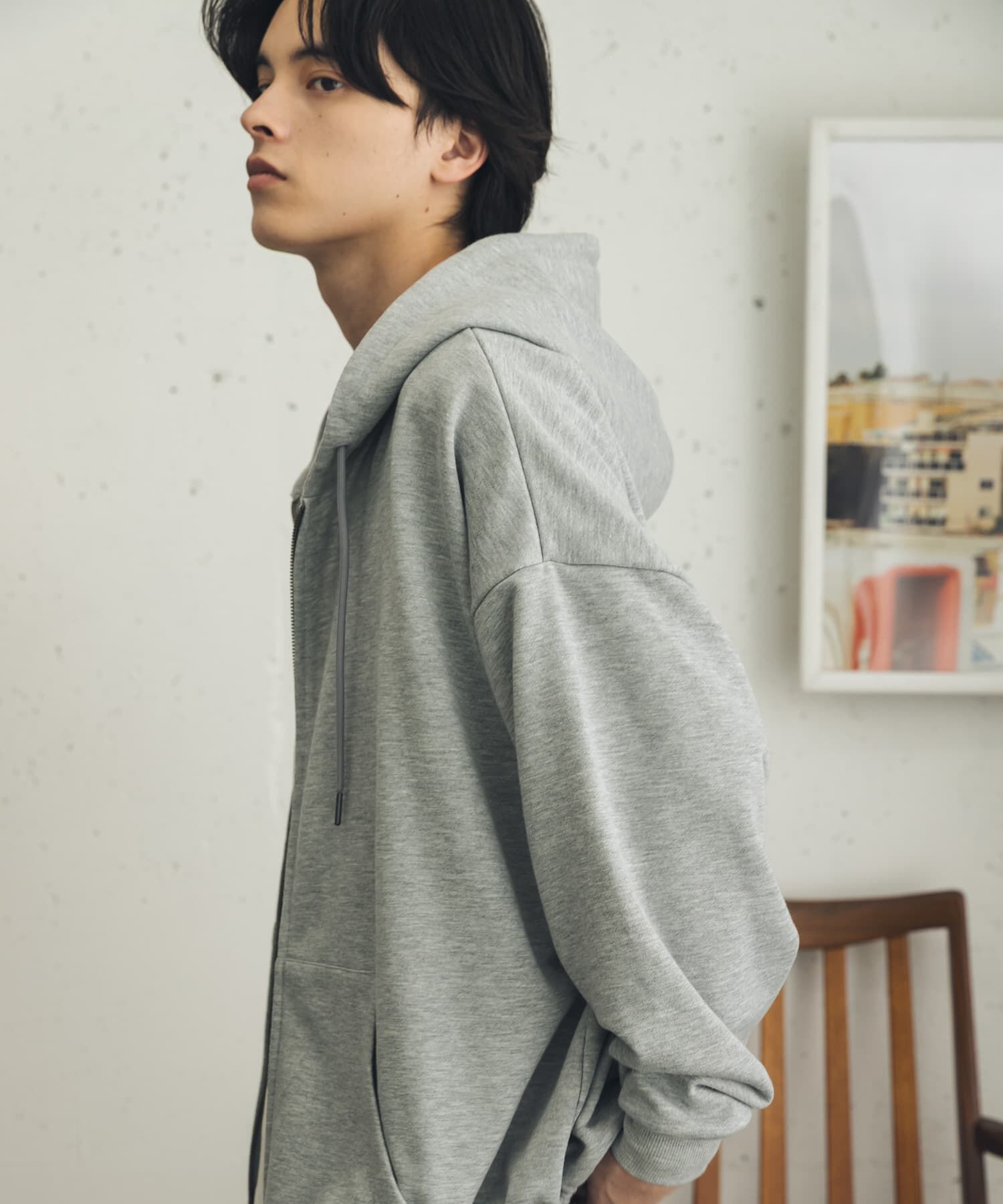 SENSE OF PLACE by URBAN RESEARCH「ドローコードWZIPパーカー」|パーカー|