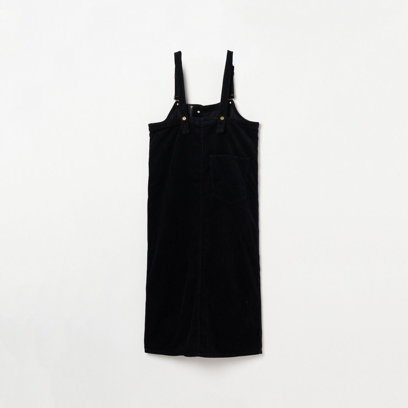  「woadblue Deck Overall Skirt」|スカート|