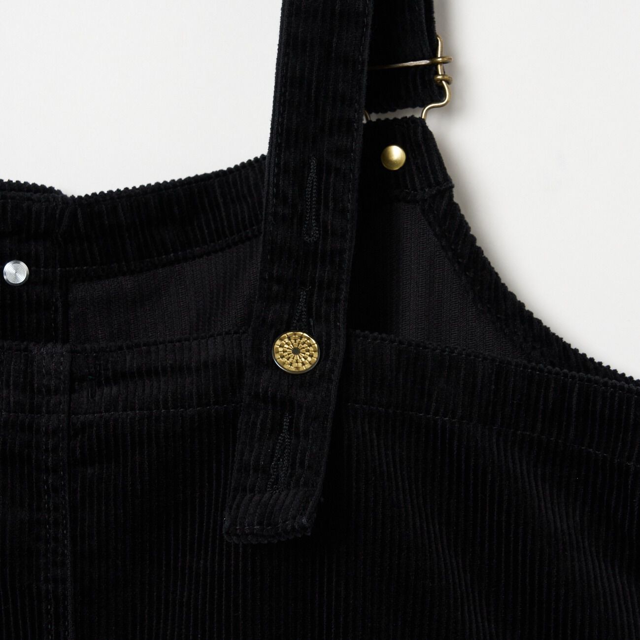  「woadblue Deck Overall Skirt」|スカート|