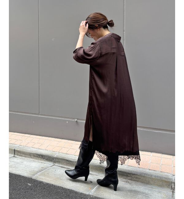  「フロントホックスキッパーワンピ」|ワンピース|