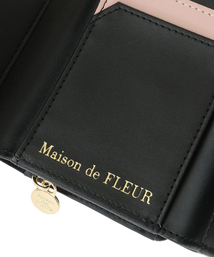 Maison de FLEUR「【WEB限定カラーあり】ベルトリボンミニウォレット」|財布|