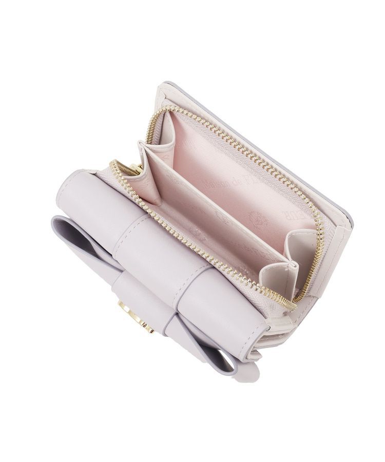 Maison de FLEUR「【WEB限定カラーあり】ベルトリボンミニウォレット」|財布|