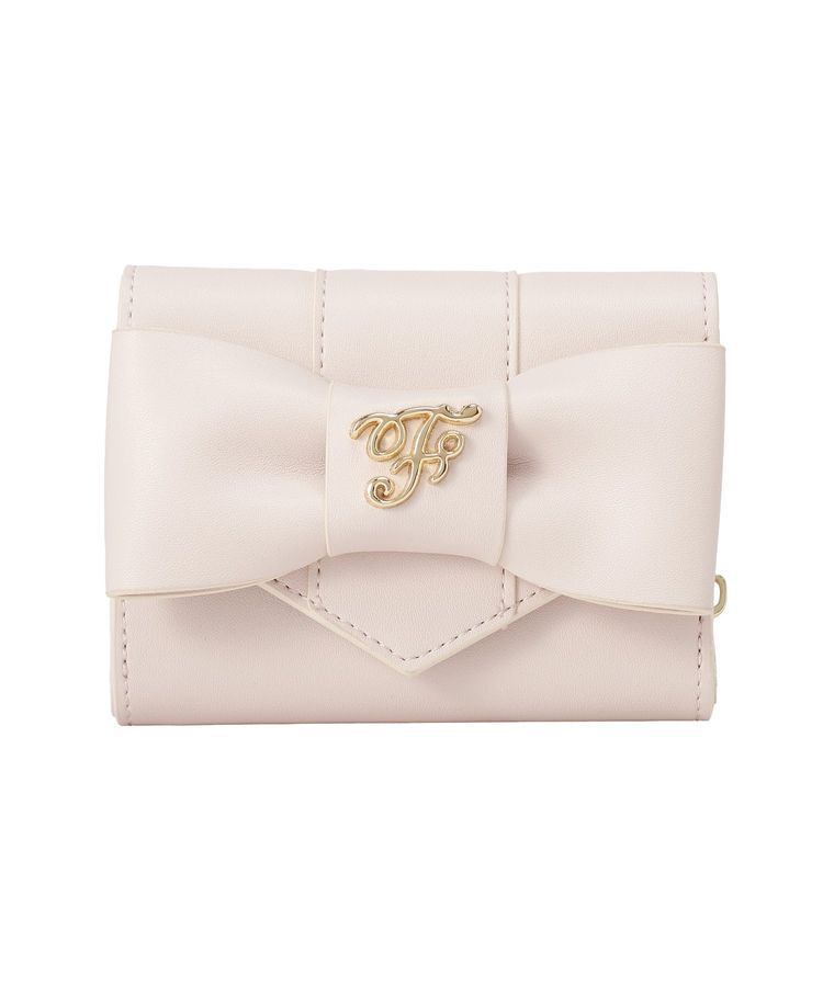 Maison de FLEUR「【WEB限定カラーあり】ベルトリボンミニウォレット」|財布|